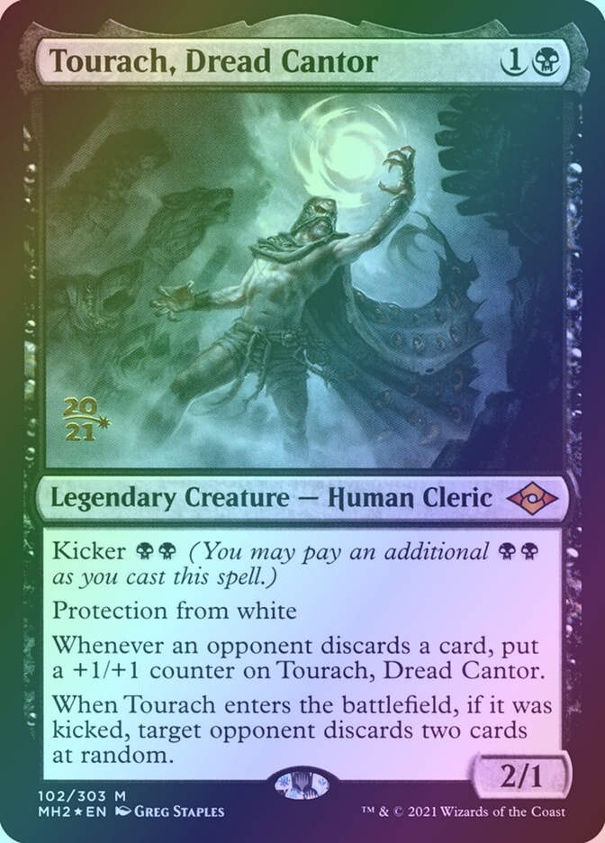 Tourach, Dread Cantor (PMH2) (102s) / Foil