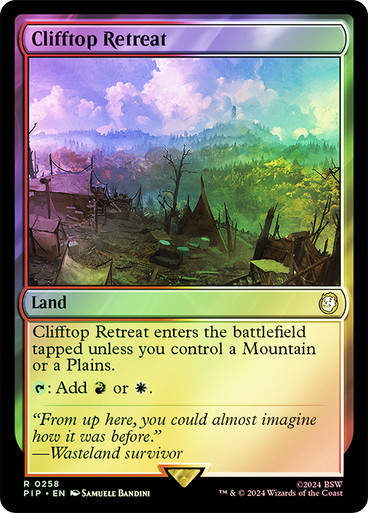 Clifftop Retreat (pip) (258) / Foil