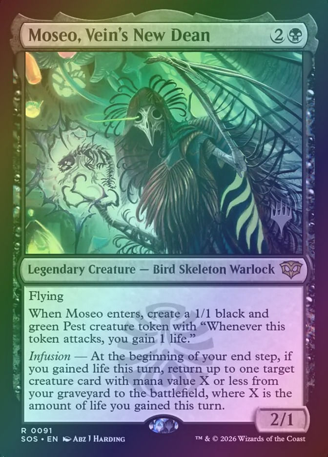 Moseo, Vein's New Dean (PSOS) (91p) / Foil