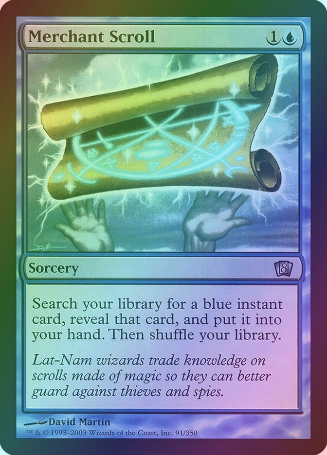 Merchant Scroll (8ED) (91★) / Foil