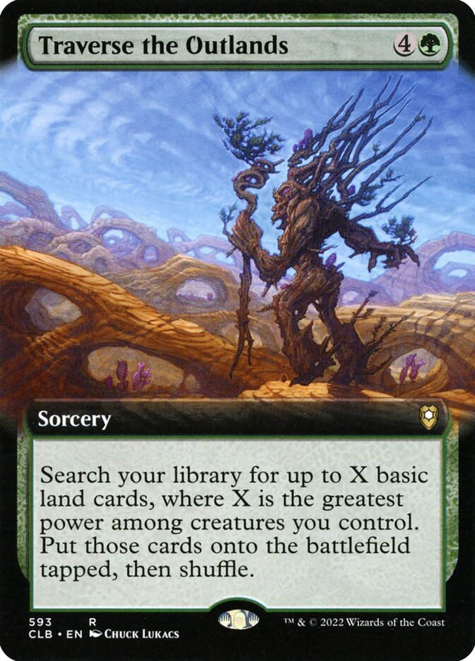 Traverse the Outlands (CLB) (593) / Extended Art