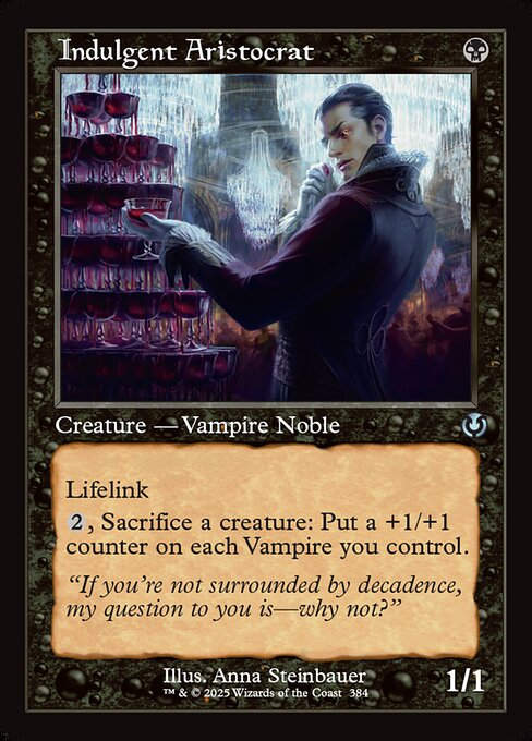 Indulgent Aristocrat (INR) (384) / Retro Frame