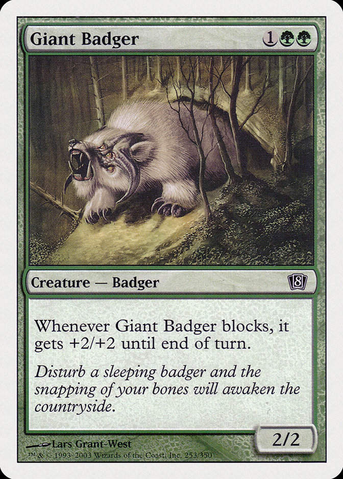 Giant Badger (8ED) (253)