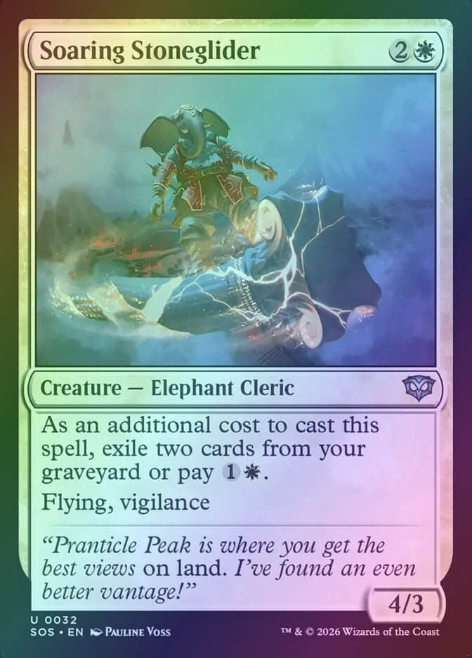 Soaring Stoneglider (SOS) (32) / Foil