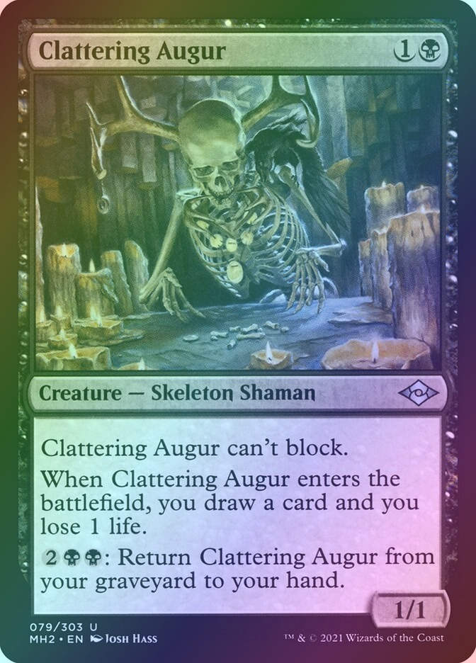 Clattering Augur (MH2) (79) / Foil