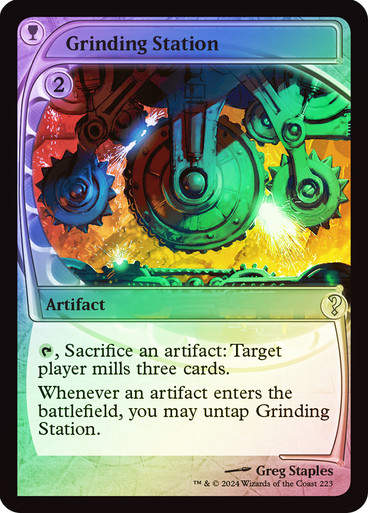 Grinding Station (MB2) (223) / Foil