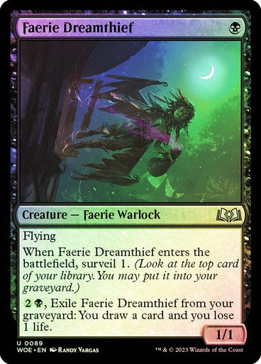 Faerie Dreamthief (woe) / Foil
