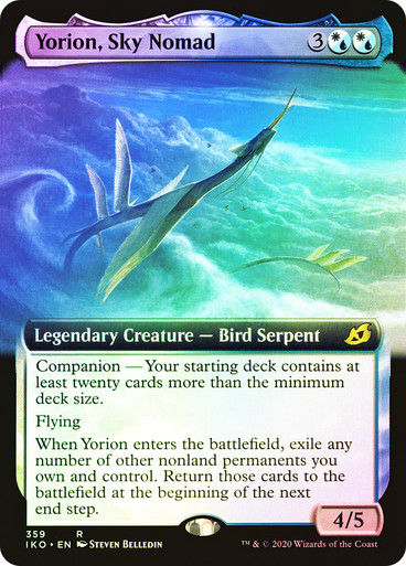 Yorion, Sky Nomad (IKO) (359) / Extended Art / Foil