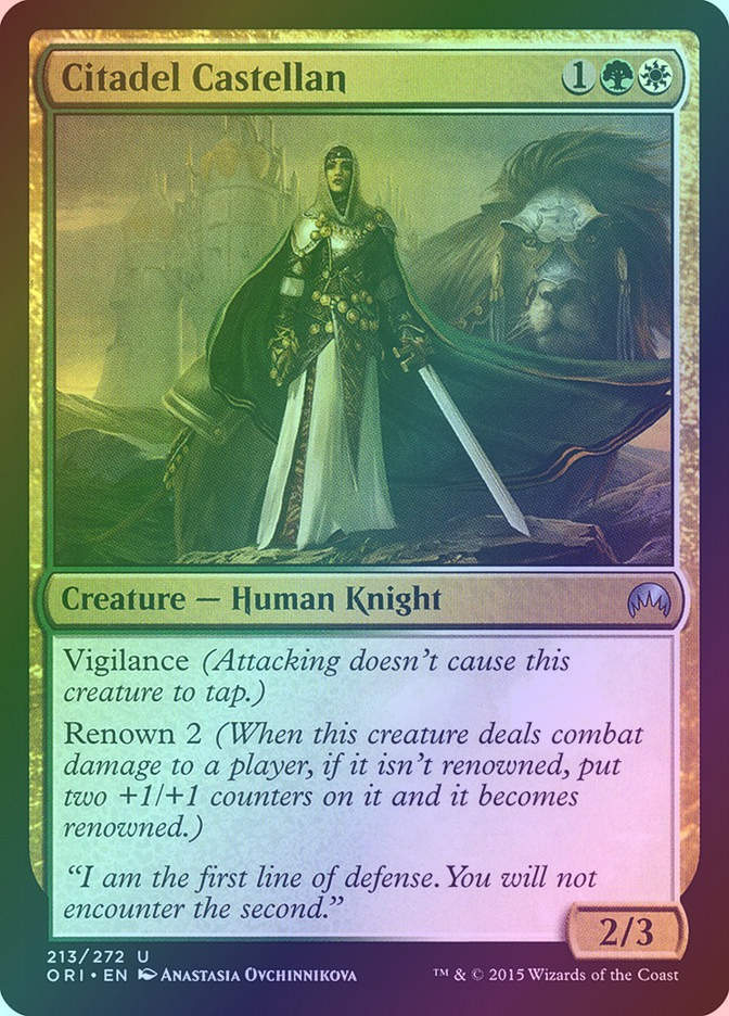 Citadel Castellan (ORI) (213) / Foil