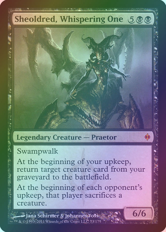 Sheoldred, Whispering One (NPH) (73) / Foil