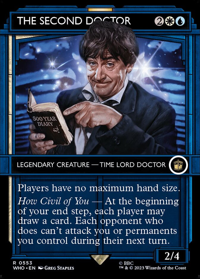 The Second Doctor (WHO) (553) / Borderless / Showcase