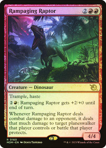 Rampaging Raptor (mom) / Foil