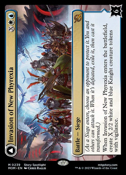 Invasion of New Phyrexia // Teferi Akosa of Zhalfir (mom)