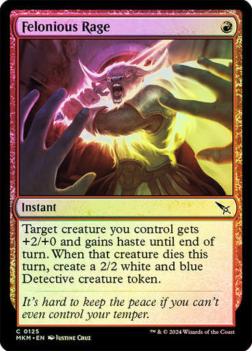 Felonious Rage (mkm) (125) / Foil