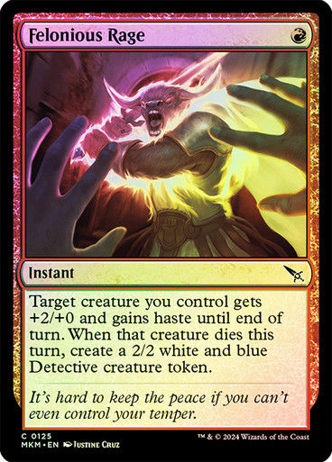 Felonious Rage (mkm) (125) / Foil