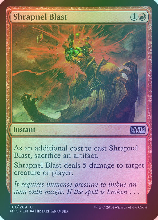 Shrapnel Blast (M15) (161) / Foil