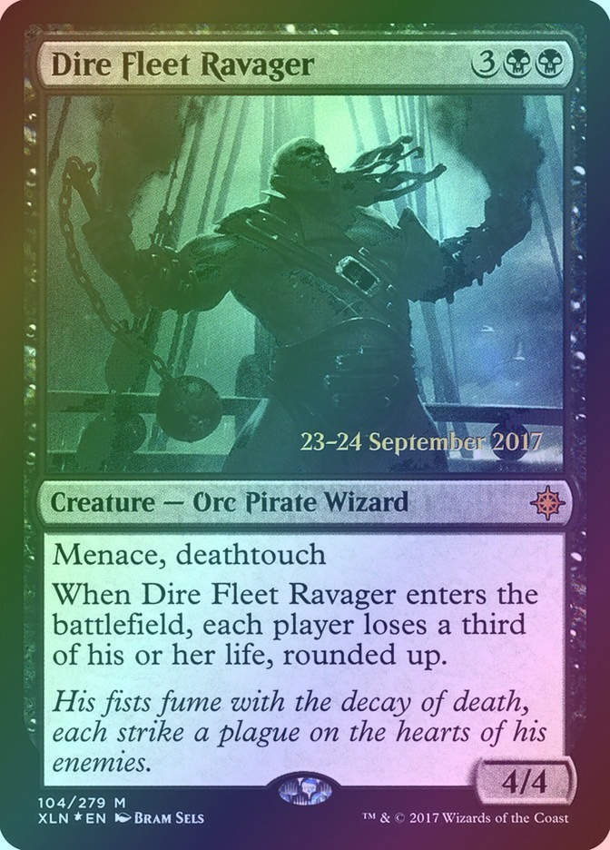 Dire Fleet Ravager (PXLN) (104s) / Foil