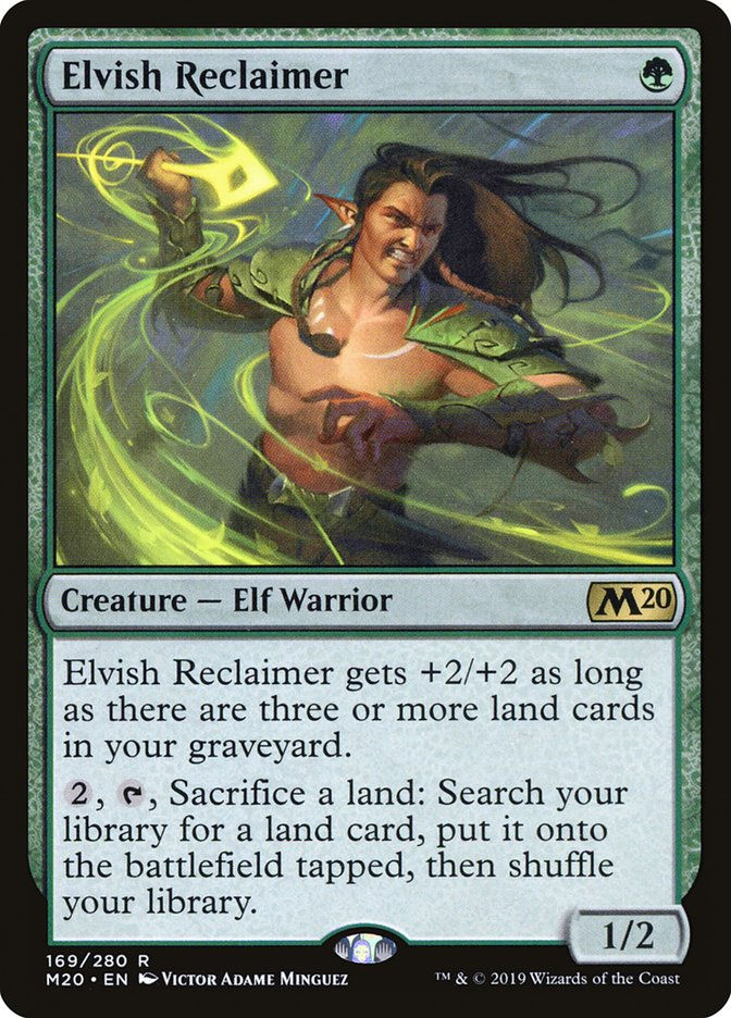 Elvish Reclaimer (M20) (169)