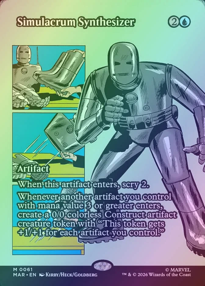 Simulacrum Synthesizer (MAR) (61) / Foil
