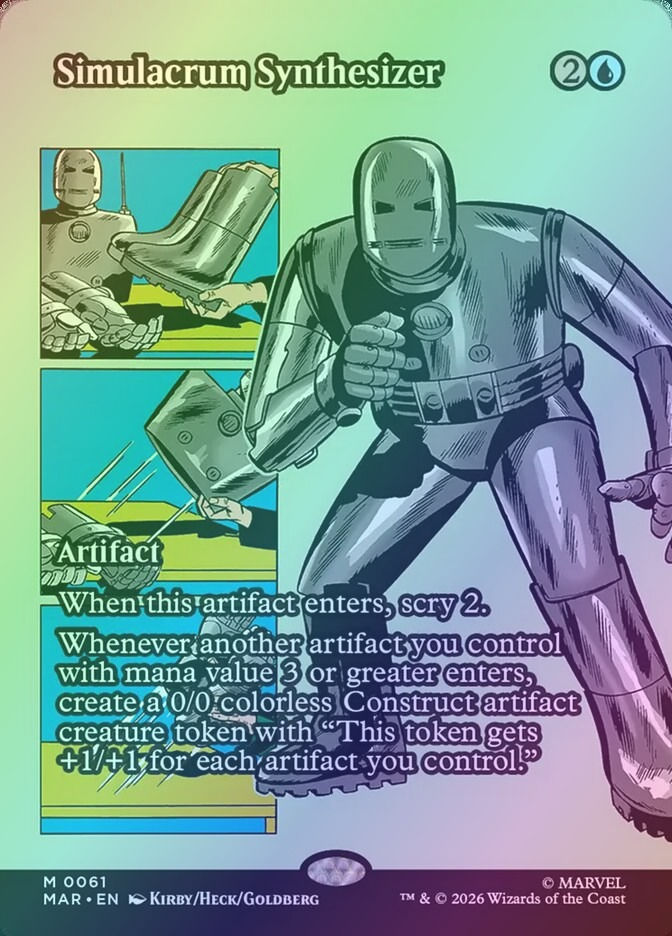 Simulacrum Synthesizer (MAR) (61) / Foil