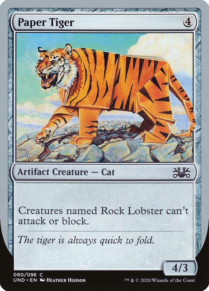 Paper Tiger (UND) (80)