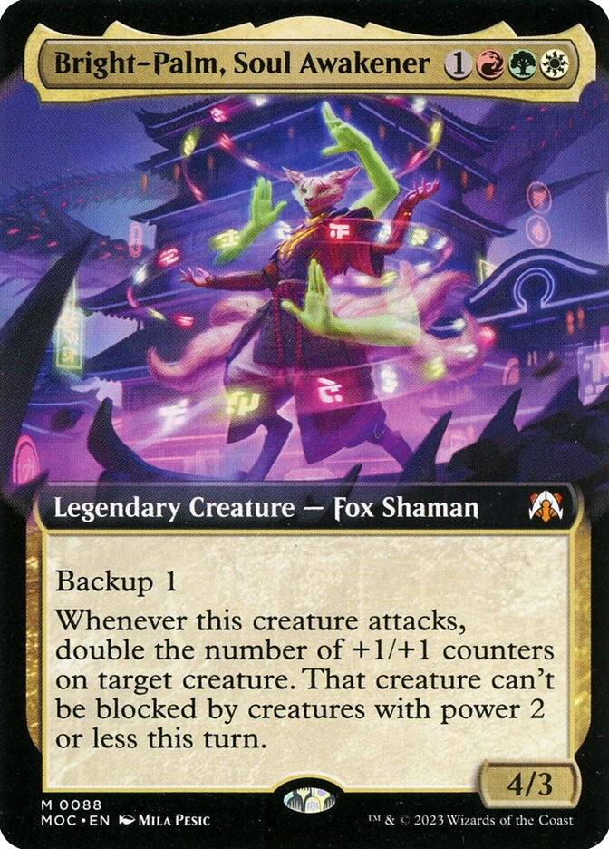 Bright-Palm, Soul Awakener (MOC) (88) / Extended Art