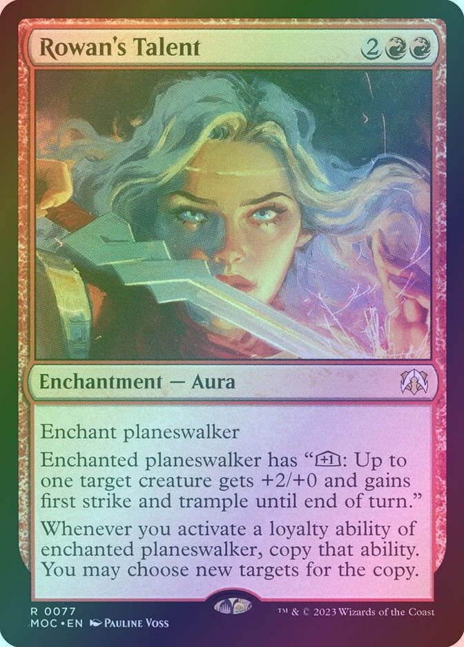 Rowan's Talent (MOC) (77) / Foil