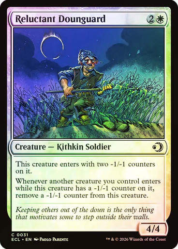 Reluctant Dounguard (ECL) (31) / Foil