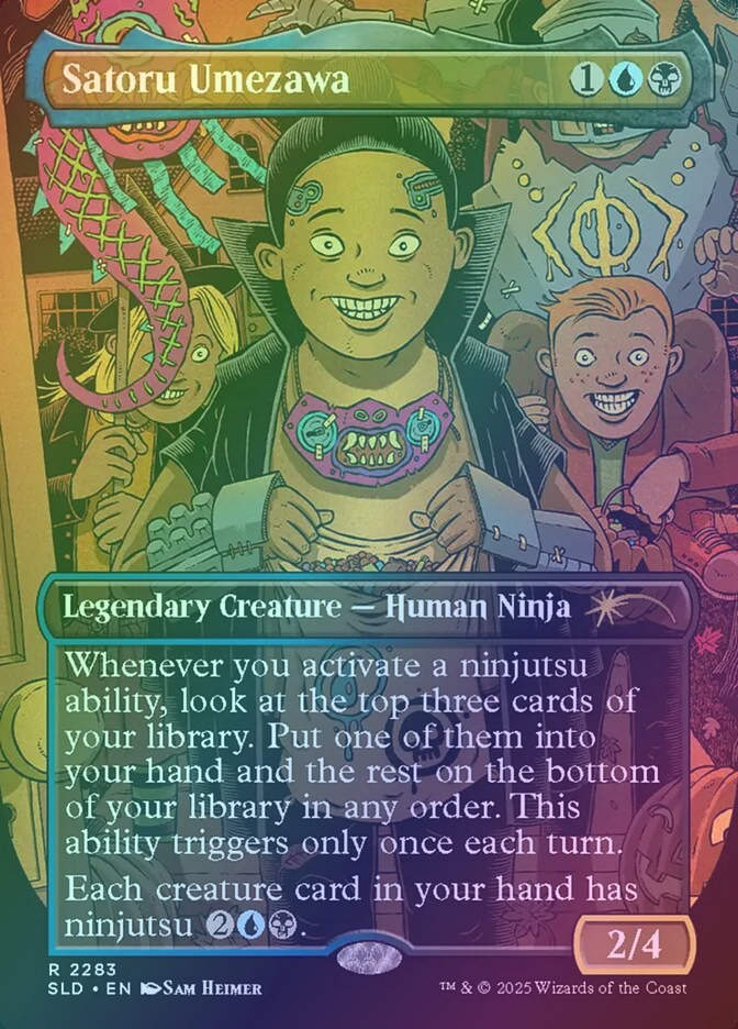 Satoru Umezawa (SLD) (2283) / Borderless / Foil