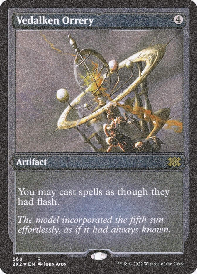 Vedalken Orrery (2X2) (568) / Foil Etched