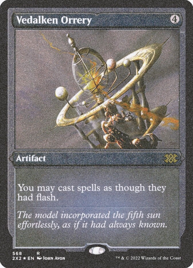 Vedalken Orrery (2X2) (568) / Foil Etched