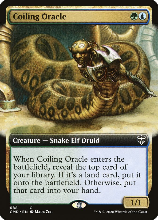 Coiling Oracle (CMR) (688) / Extended Art
