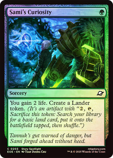 Sami's Curiosity (EOE) (203) / Foil
