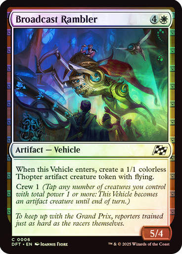 Broadcast Rambler (DFT) (6) / Foil