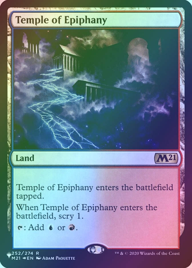 Temple of Epiphany (PLST) (M21-252) / Foil
