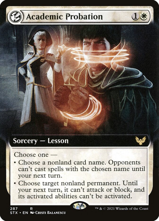Academic Probation (STX) (287) / Extended Art