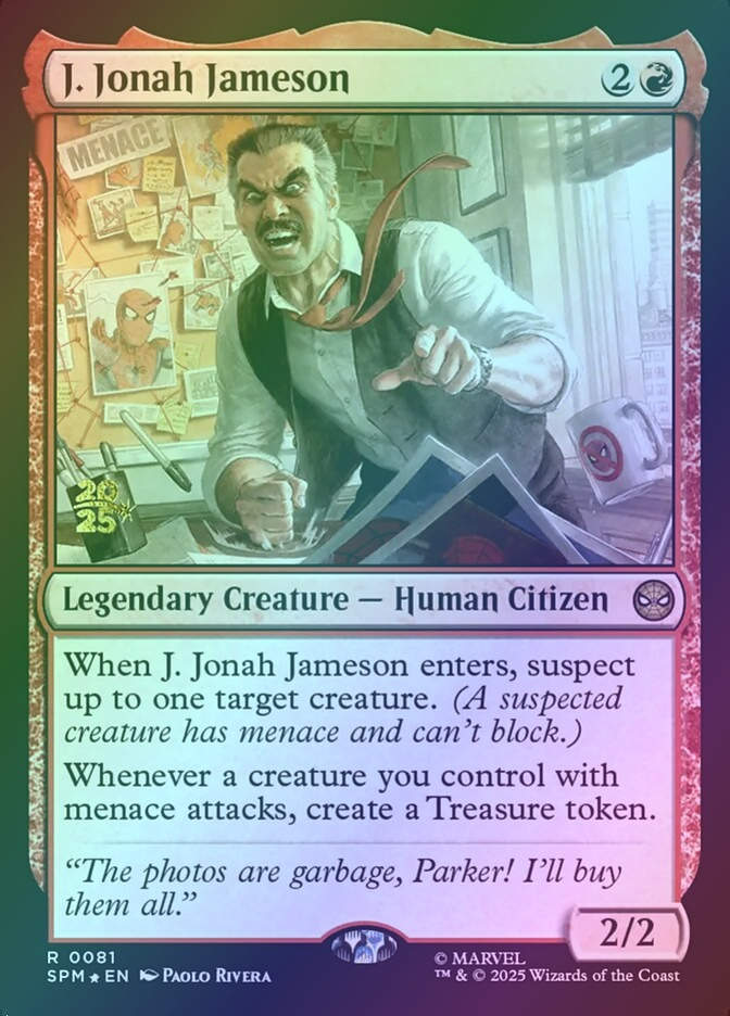 J. Jonah Jameson (PSPM) (81s) / Foil