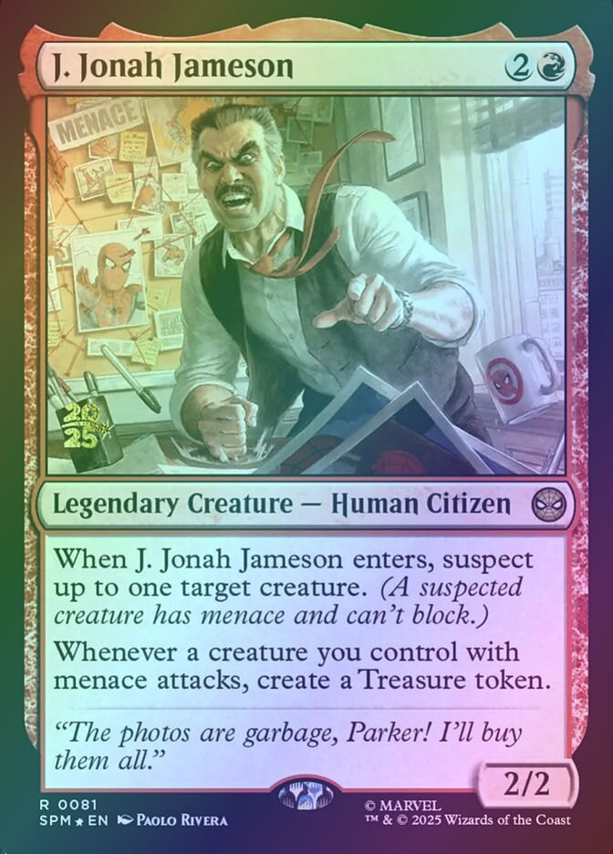 J. Jonah Jameson (PSPM) (81s) / Foil