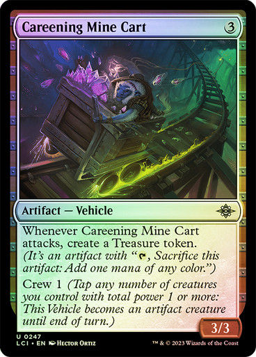 Careening Mine Cart (lci) / Foil