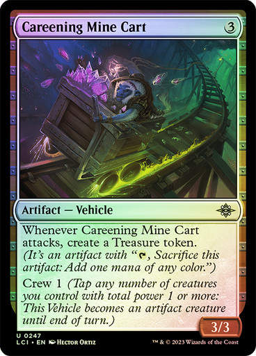 Careening Mine Cart (lci) / Foil