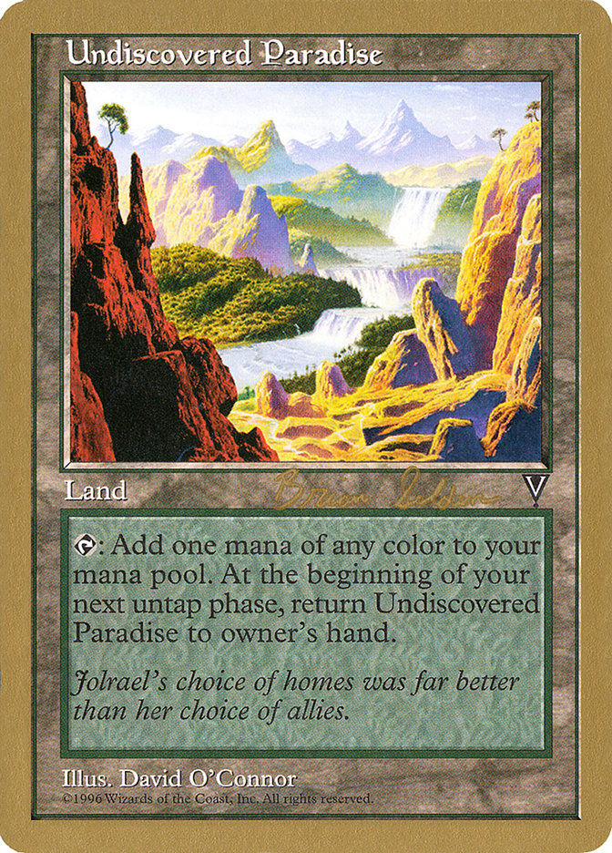 Undiscovered Paradise (WC98) (bs167)