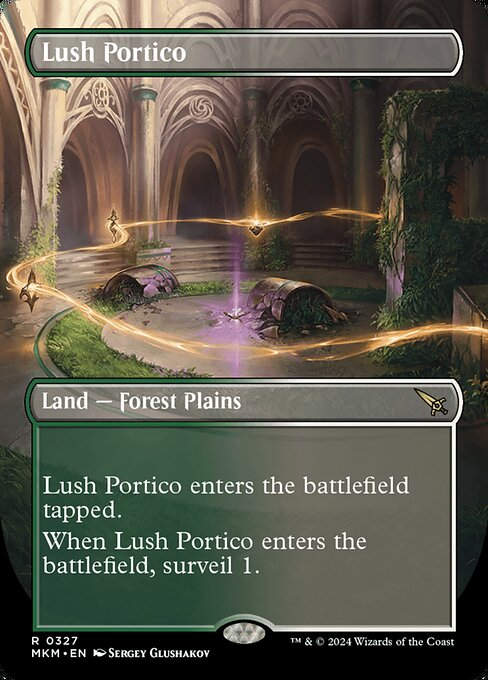 Lush Portico (mkm) (327) / Borderless