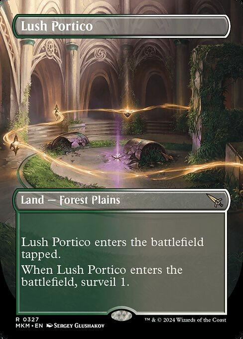 Lush Portico (mkm) (327) / Borderless