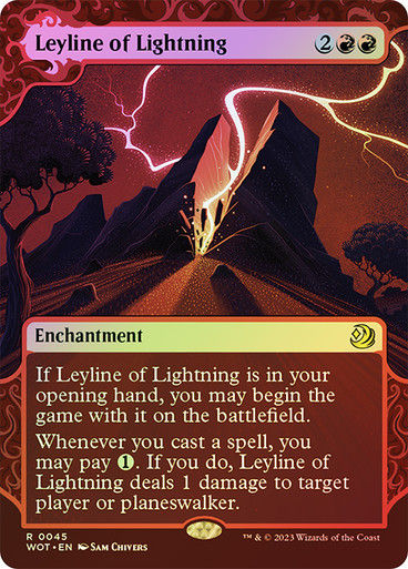 Leyline of Lightning (wot) / Foil