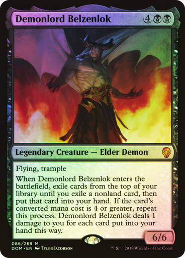 Demonlord Belzenlok (DOM) (86) / Foil