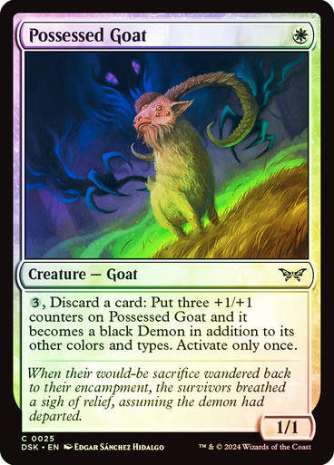 Possessed Goat (DSK) (25) / Foil
