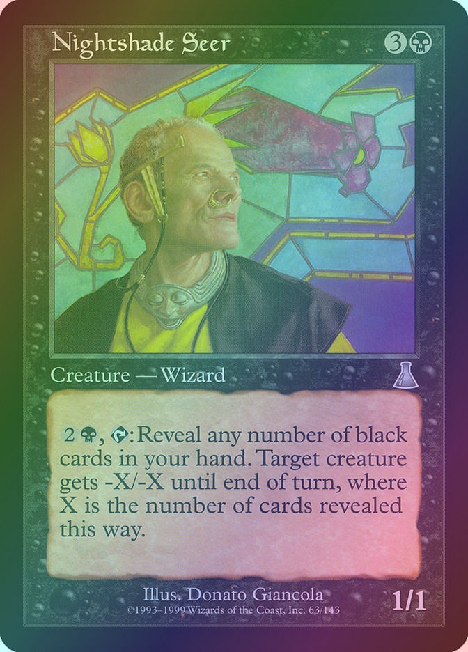 Nightshade Seer (UDS) (63) / Foil