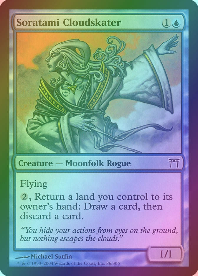Soratami Cloudskater (CHK) (86) / Foil