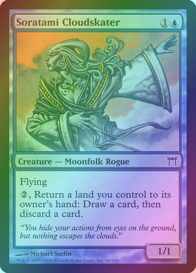 Soratami Cloudskater (CHK) (86) / Foil