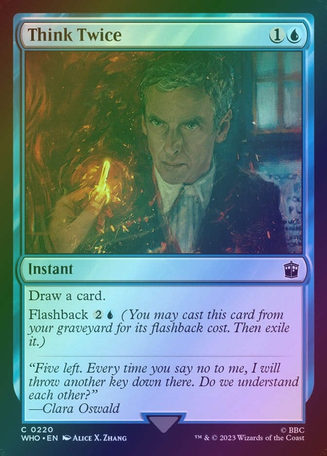 Think Twice (WHO) (220) / Foil